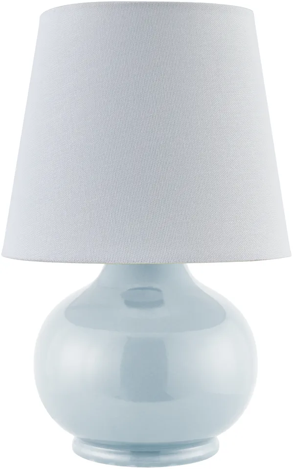 Stella Diminuta  Glazed 13"H x 8"W x 8"D Accent Table Lamp