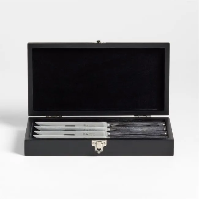 Cangshan ® 4-Piece Pakkawood Steak Knife Set in Presentation Box