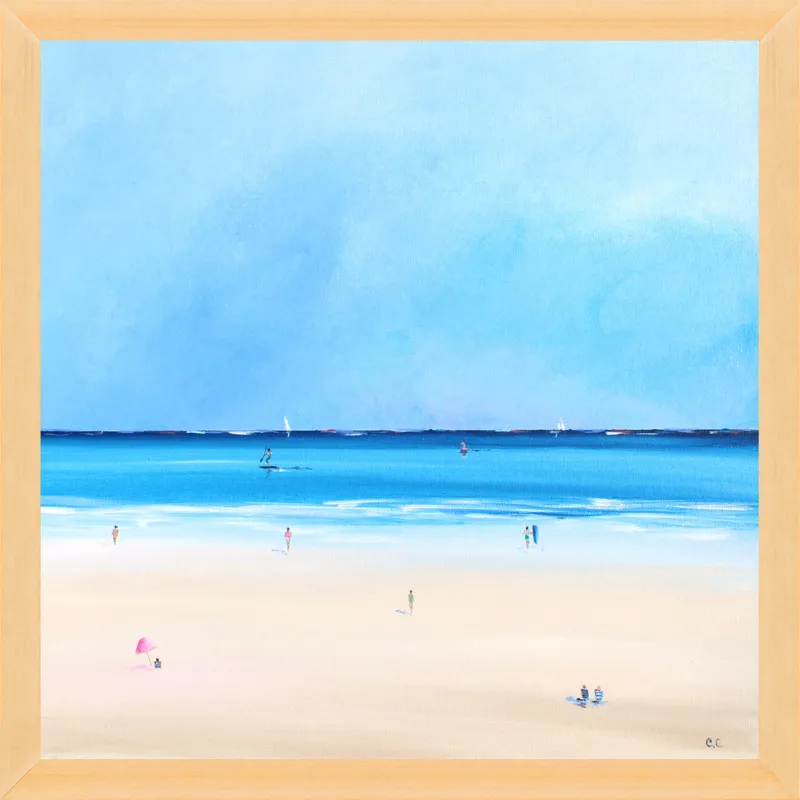 Smooth Ocean Sale by Caroline Chriss  for Artfully Walls