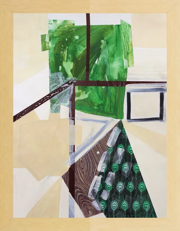 Abstract Study (trail map) by Pamela Staker for Artfully Walls