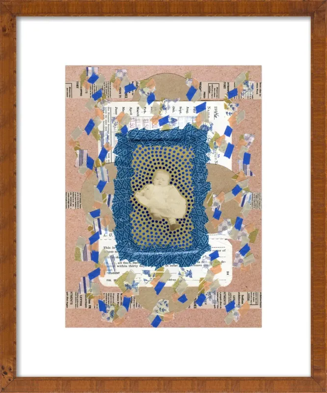 Blue awakening by Naomi Vona for Artfully Walls