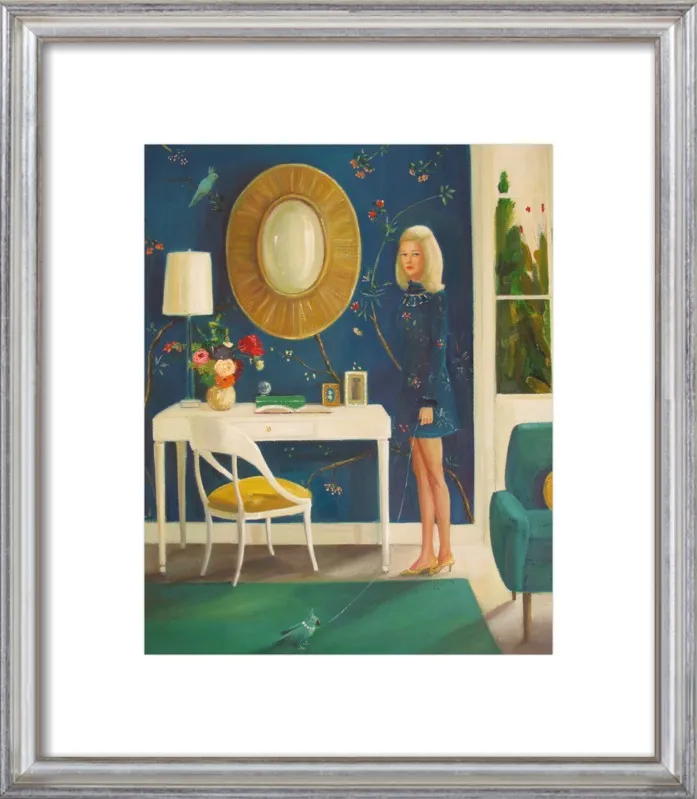 The Invisible Nature of Tansy Fairchild by Janet Hill for Artfully Walls