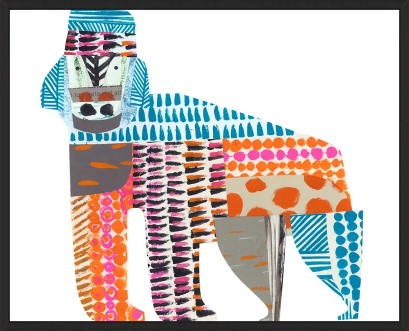 gorilla by Clare Youngs for Artfully Walls
