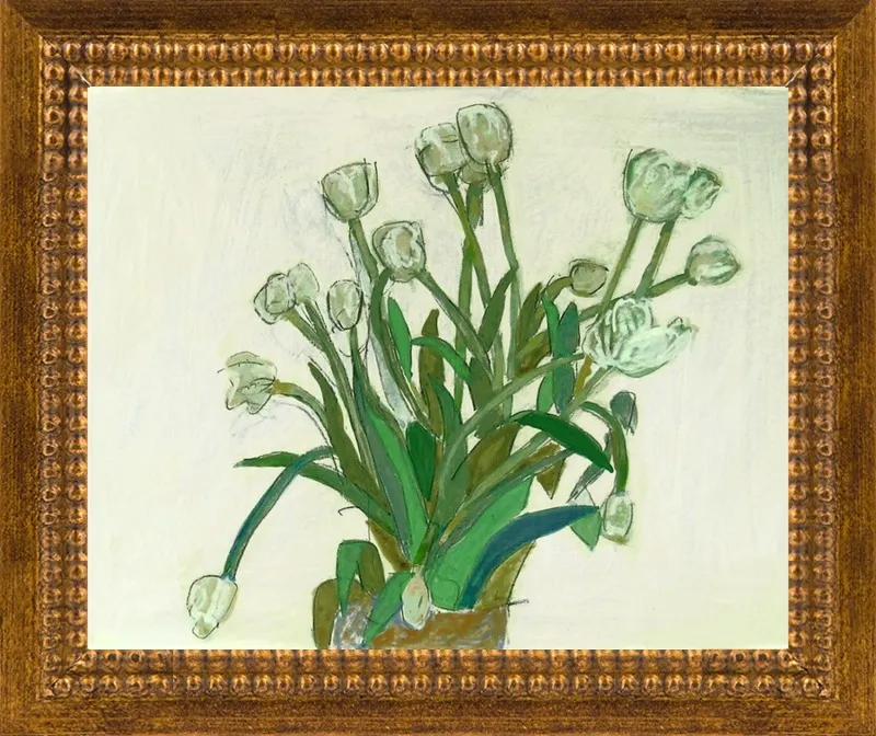 viridiflora tulip by Liz Innvar for Artfully Walls