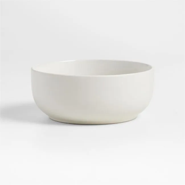 Hudson Natural Stoneware Cereal Bowls, Set of 8
