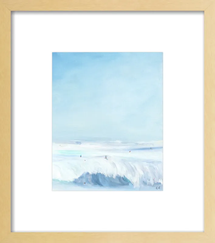 Wave Riders  by Caroline Chriss  for Artfully Walls