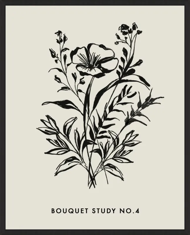 Bouquet Study No. 4 by Nancy Noreth for Artfully Walls