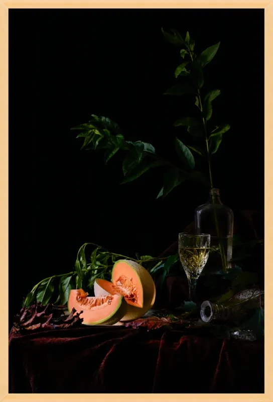 Cantaloupe by Dustin Halleck for Artfully Walls