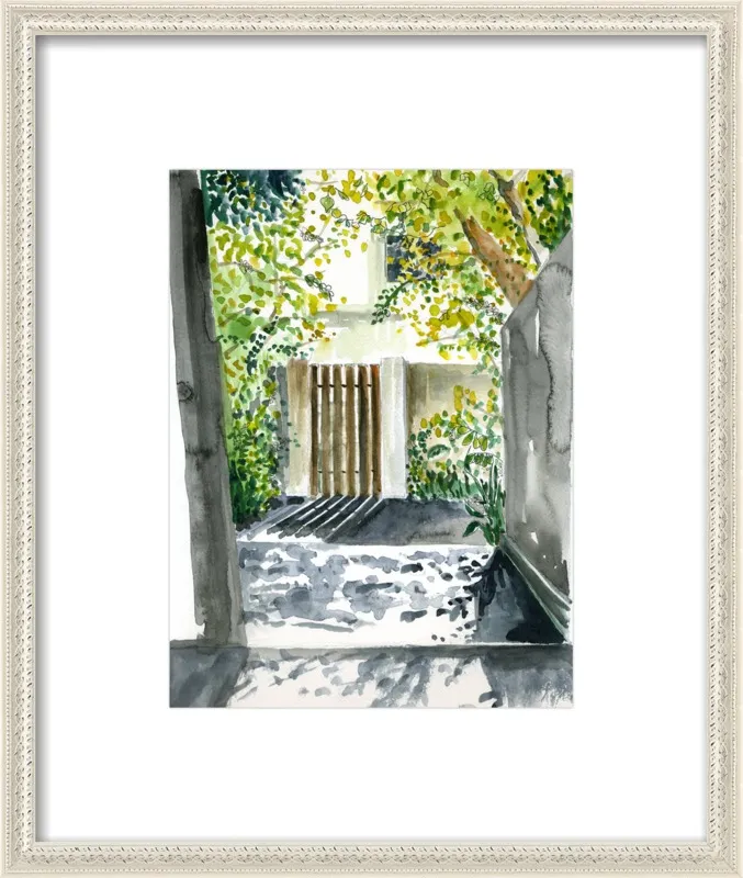 Garden Gate by Miri Eshet for Artfully Walls