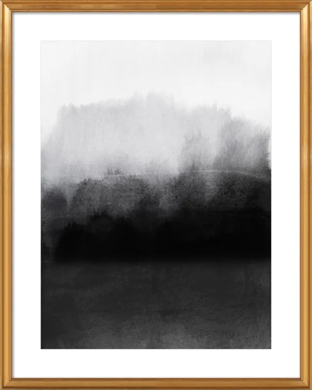 greyscale landscape by Iris Lehnhardt for Artfully Walls