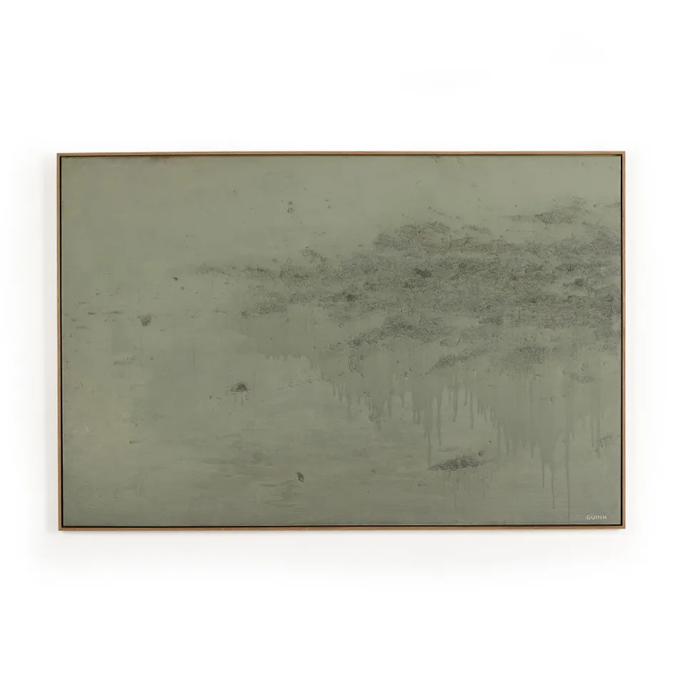 Knowledge Of The Stream by Tyler Guinn - Vertical Grain White Oak Floater