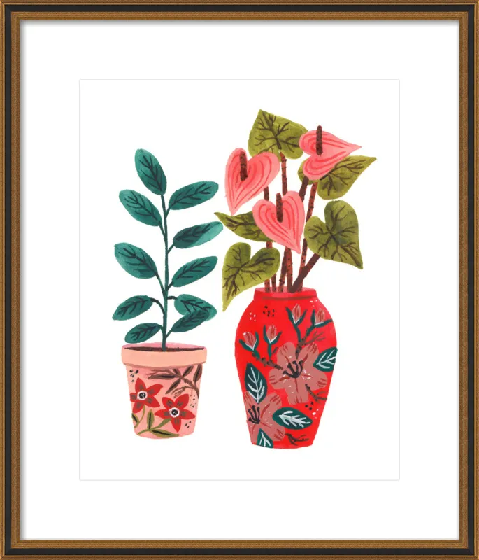 Planter by Ploypisut for Artfully Walls