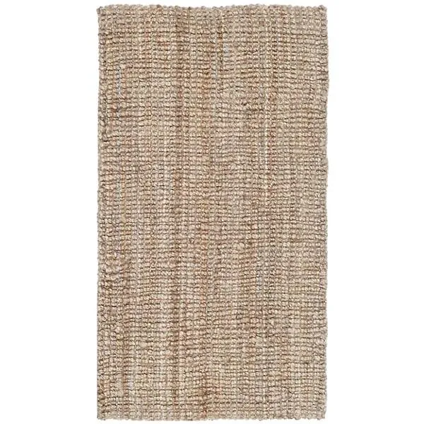 Natural Weave Chunky Striped Area Rug