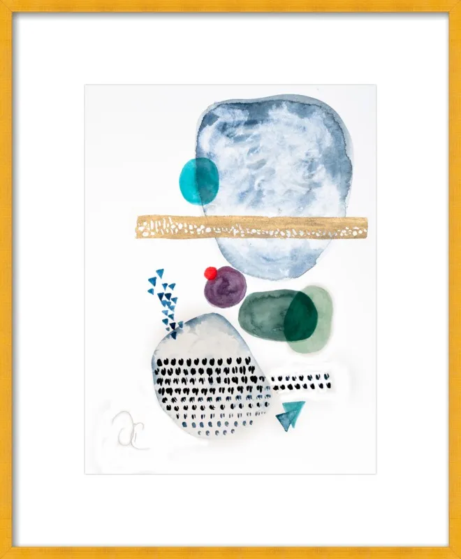 Under the sea by Victoria Gonzalez for Artfully Walls
