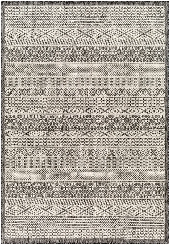 Ravello Beige Outdoor 2' x 2'11" Machine Woven Rug