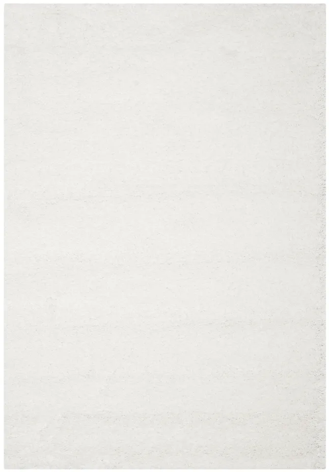 Arlo Home Woven Area Rug, SGN725-1010, White,  5' 3" X 7' 6"