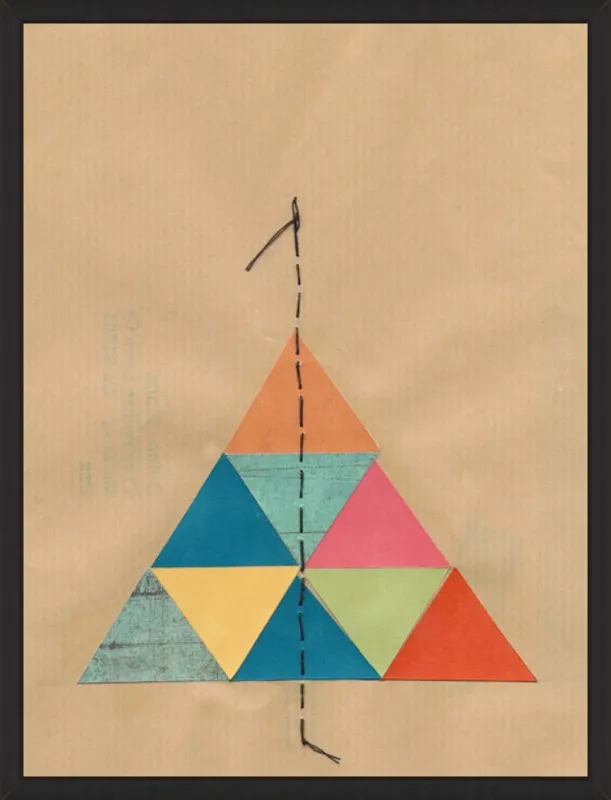 Pyramid Series 1 by Jan Weiss for Artfully Walls