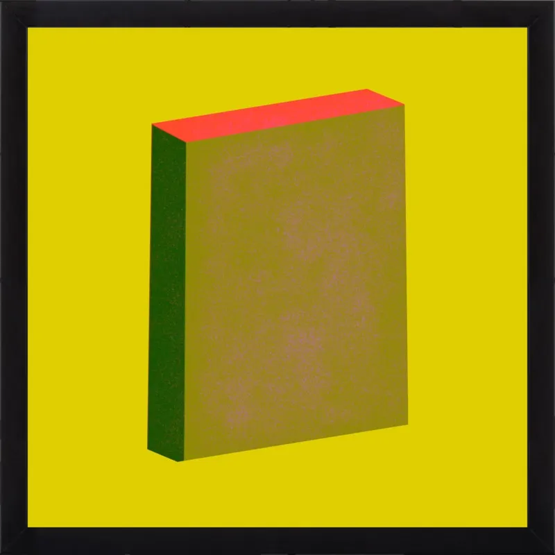 Color Books 4, Olive, Forest, Hot Red & Pear Green by Jessica Poundstone for Artfully Walls