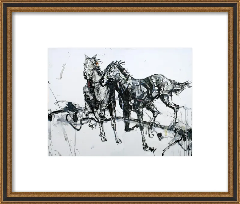The Races by Shao Y. Zhang for Artfully Walls