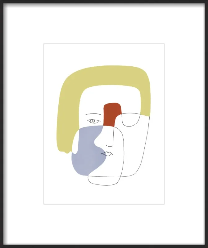 September Blue - Version 05 by Femke Colaris for Artfully Walls
