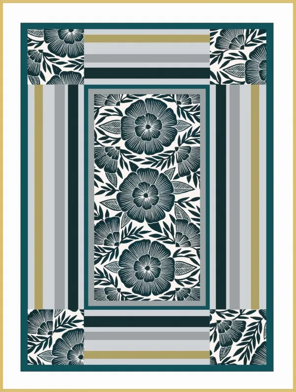 Botanical Frame 1 by Katharine Watson for Artfully Walls