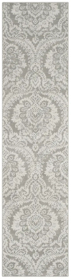 Arlo Home Woven Area Rug, PRN717G, Grey/Beige,  2' 6" X 4'