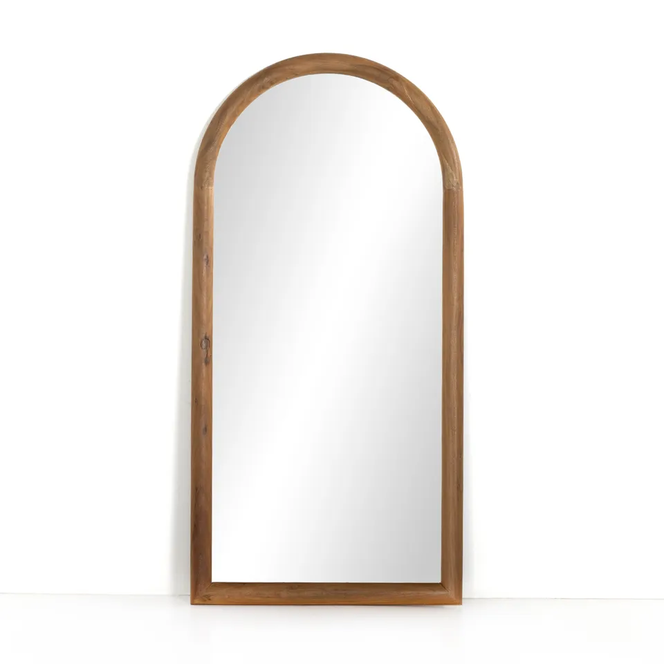 Gulliver Floor Mirror-Smoked Acacia