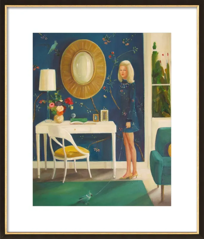 The Invisible Nature of Tansy Fairchild by Janet Hill for Artfully Walls