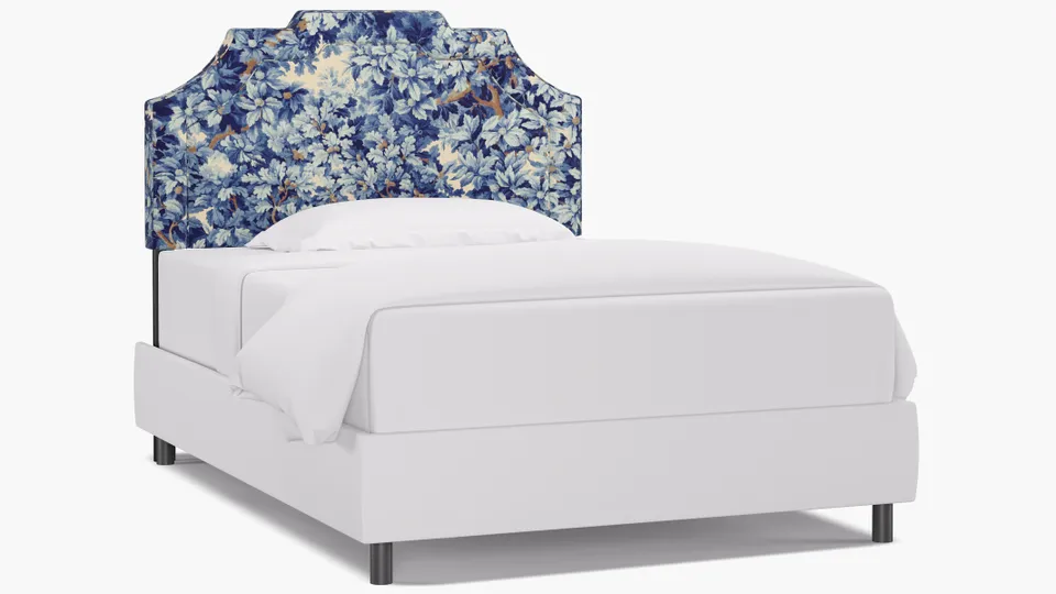 Art Deco Headboard, Limoges Bois De Chene, Full