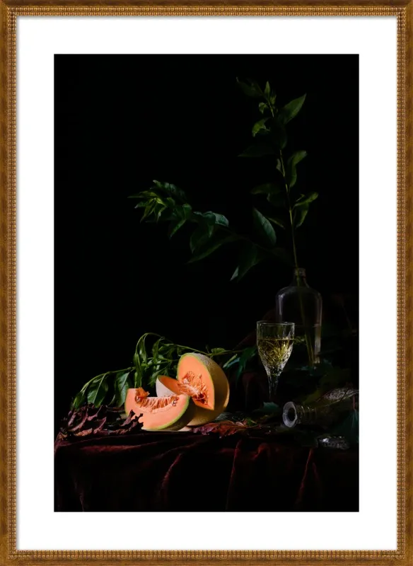 Cantaloupe by Dustin Halleck for Artfully Walls