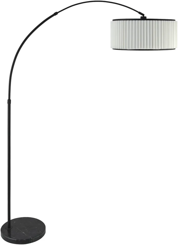 Palato  Black Sand 72"H x 19"W x 71"D Accent Floor Lamp