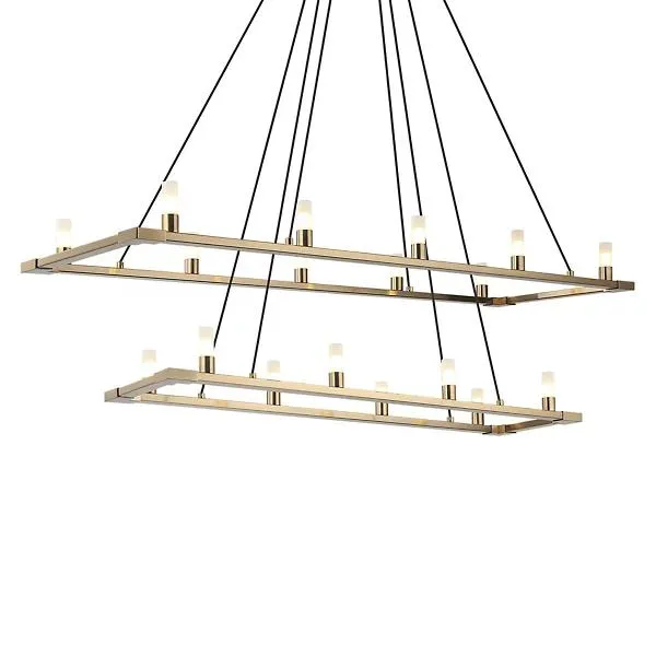 Maurer Double Chandelier