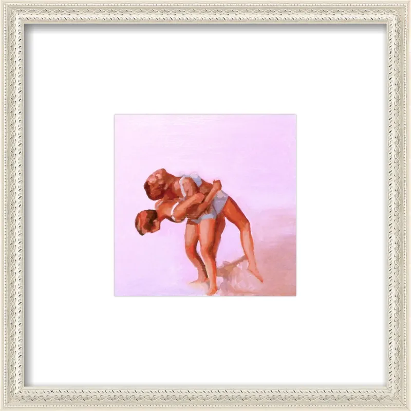 wrestling by Mary Sinner for Artfully Walls