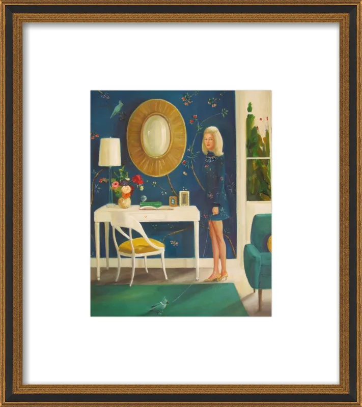 The Invisible Nature of Tansy Fairchild by Janet Hill for Artfully Walls