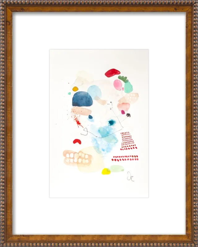 Red diamonds by Victoria Gonzalez for Artfully Walls