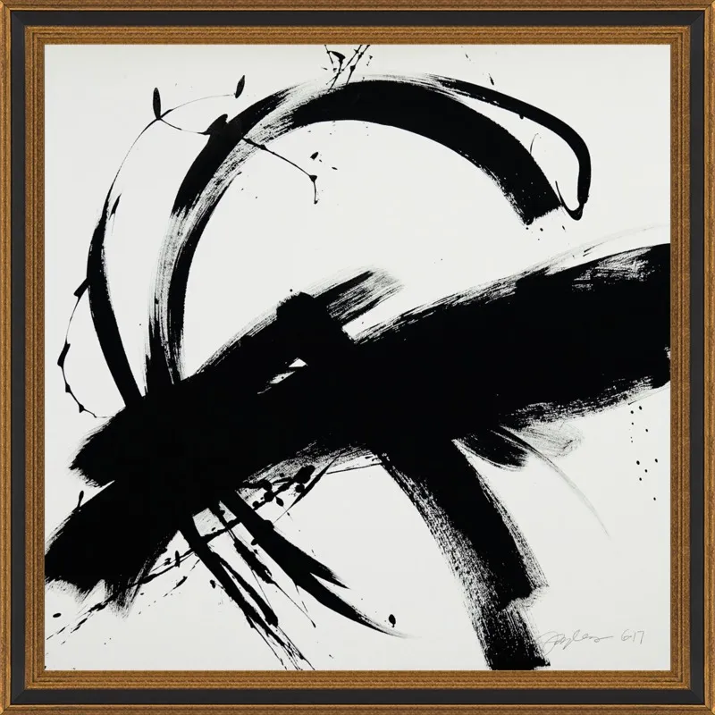 B + W #1 by Jill Sykes for Artfully Walls