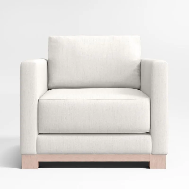 Gather Deep Wood Base 37" Chair