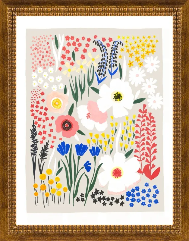 Anemone Garden by Lisa Rupp for Artfully Walls