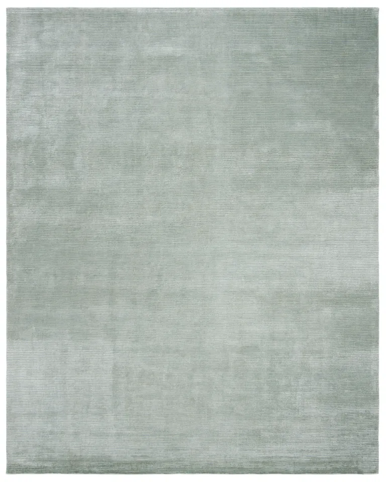 Arlo Home Hand Loomed Area Rug, MIR235D, Light Blue,  8' X 10'