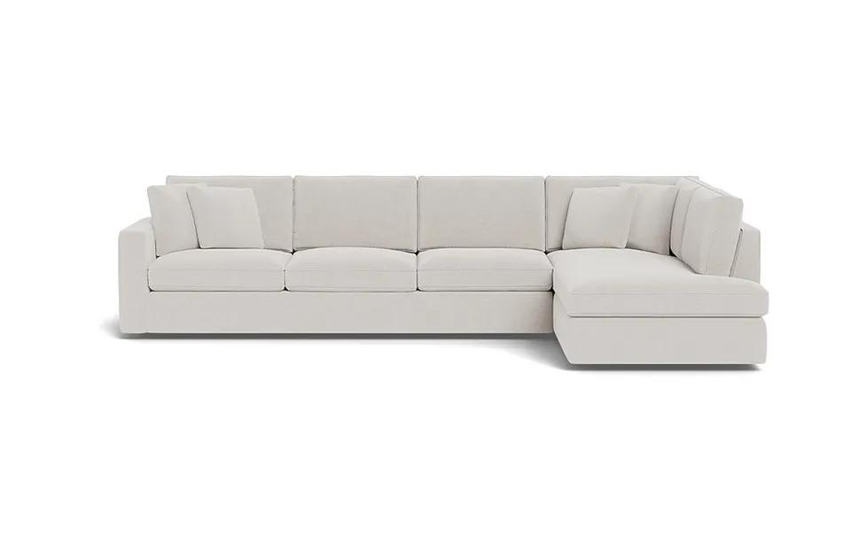 James 4-Seat Right Bumper Sectional