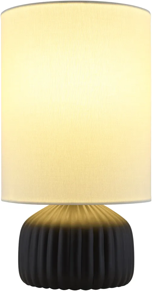 Vadso  Glazed 15"H x 8"W x 8"D Accent Table Lamp