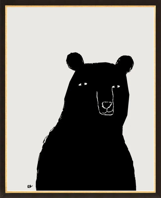 Benson the Bear by Rob Blackard for Artfully Walls