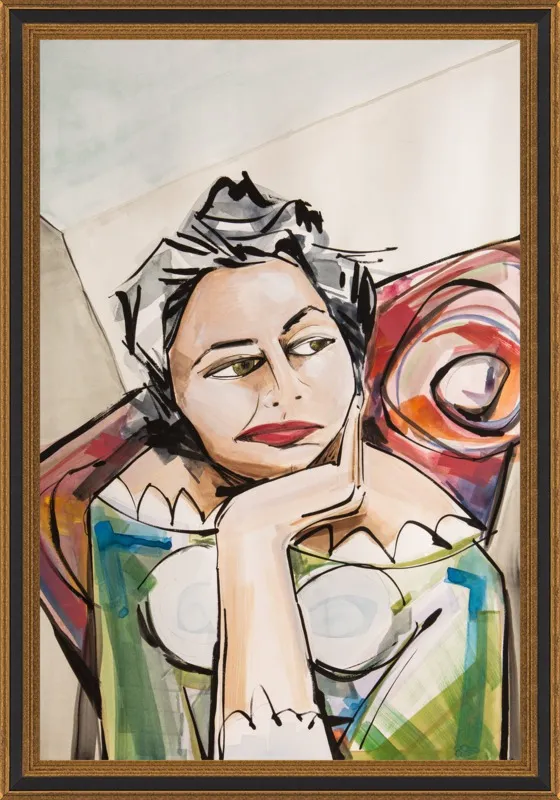 Ponder by Becky Aubry for Artfully Walls