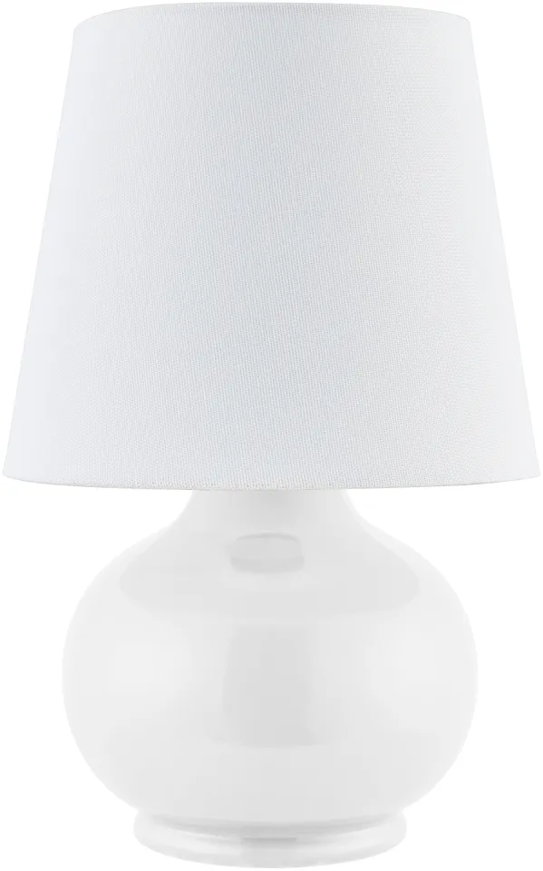 Stella Diminuta  Glazed 13"H x 8"W x 8"D Accent Table Lamp