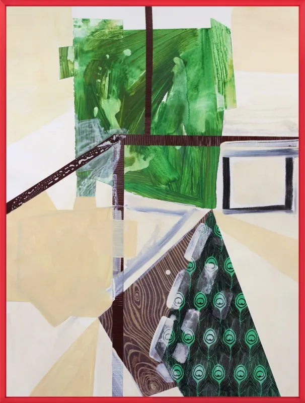 Abstract Study (trail map) by Pamela Staker for Artfully Walls