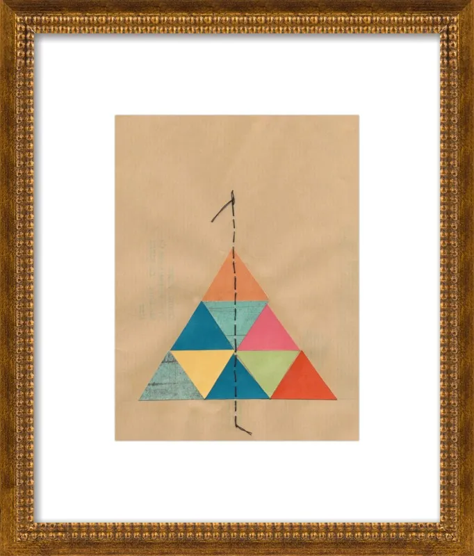 Pyramid Series 1 by Jan Weiss for Artfully Walls