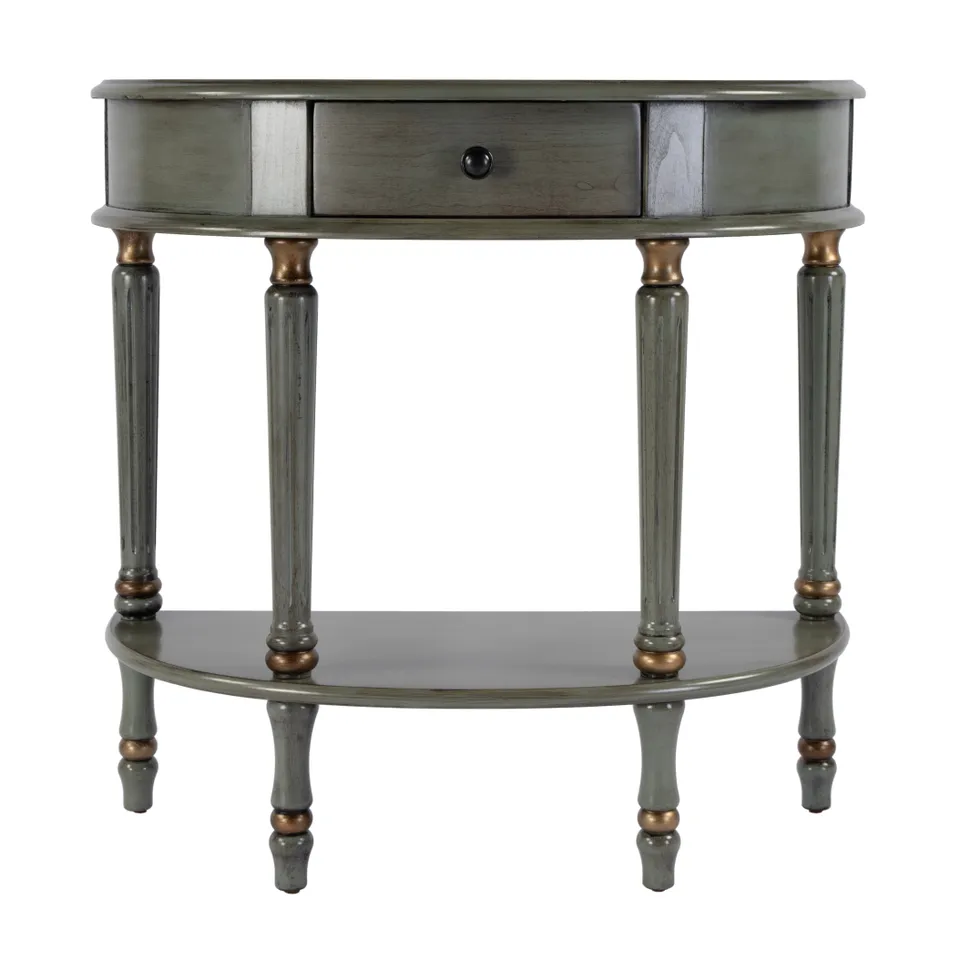 Mozart Royal Pastel Green Console Table