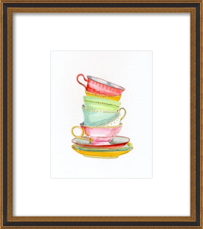 Teacups by Miri Eshet for Artfully Walls