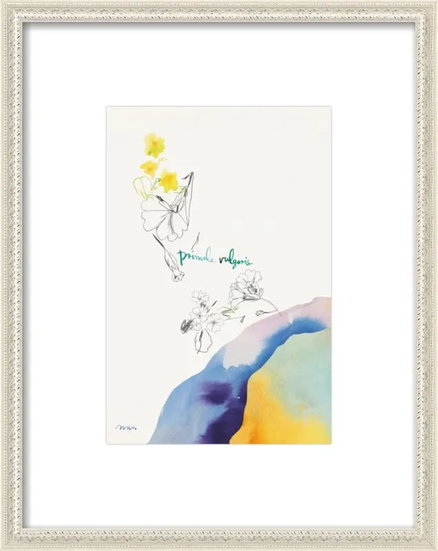 Primula Vulgaris by META WRABER for Artfully Walls