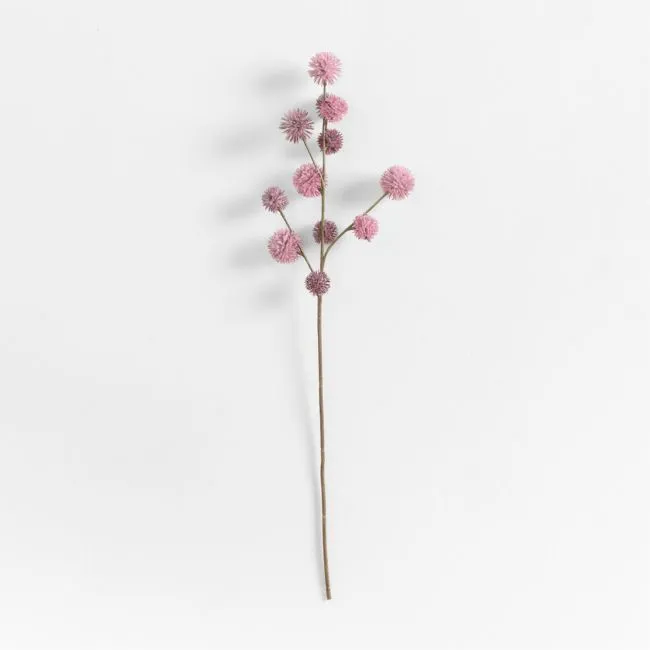 Faux Globe Amaranthus Berry Spray 23.5" by Abigail Ahern